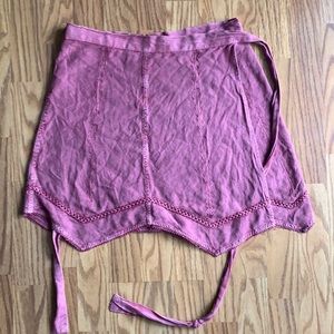 Vintage 90’s Indian Embroidered Fae Wrap Skirt